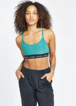 Women Oiselle Lux Scoop Neck Bralette