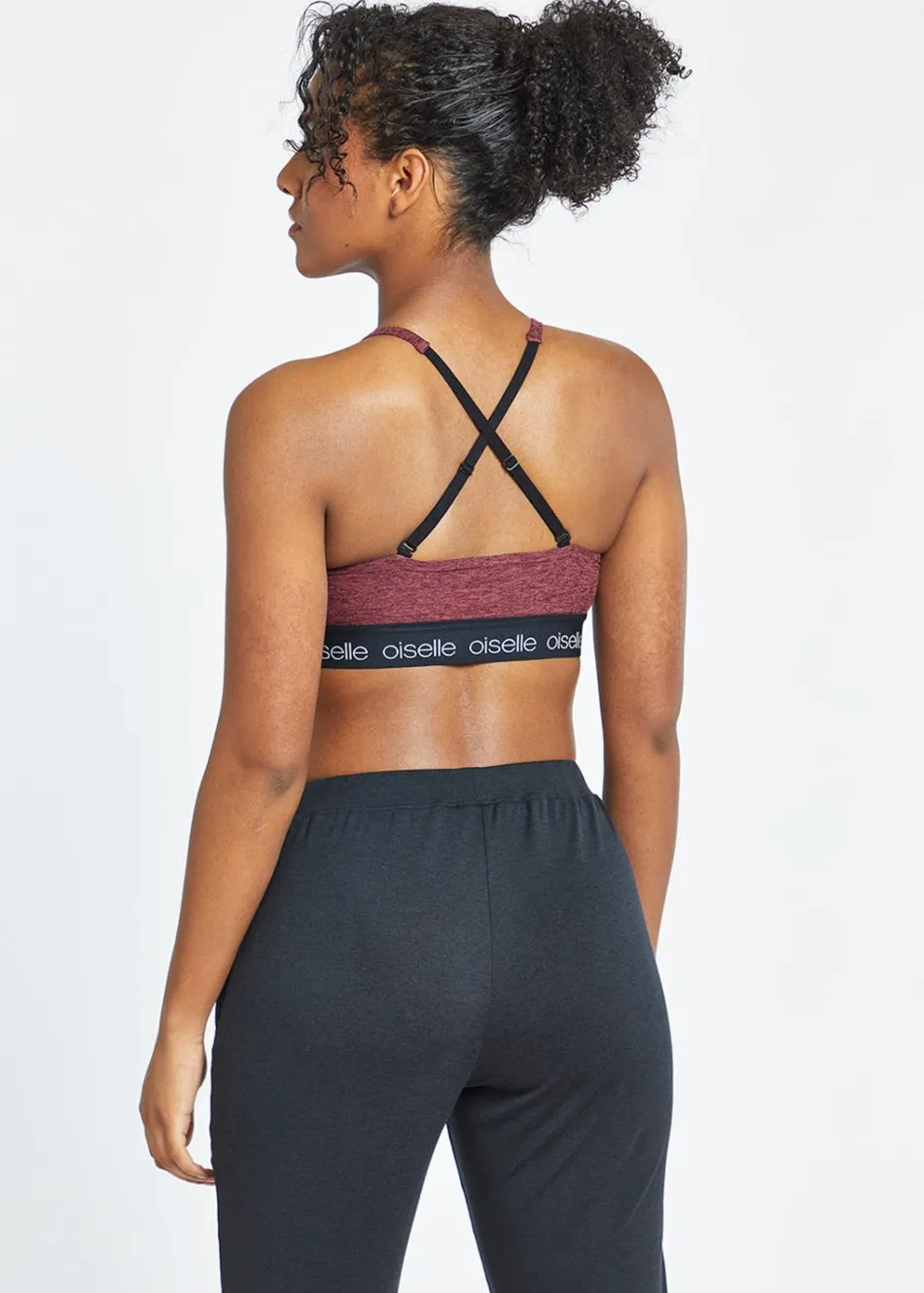 Women Oiselle Lux Scoop Neck Bralette