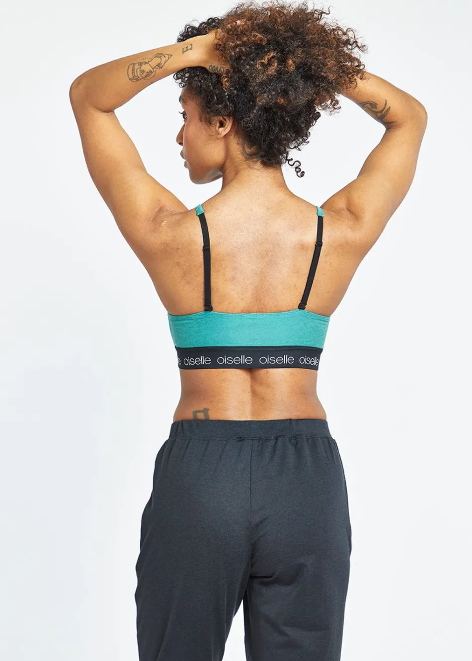 Women Oiselle Lux Scoop Neck Bralette