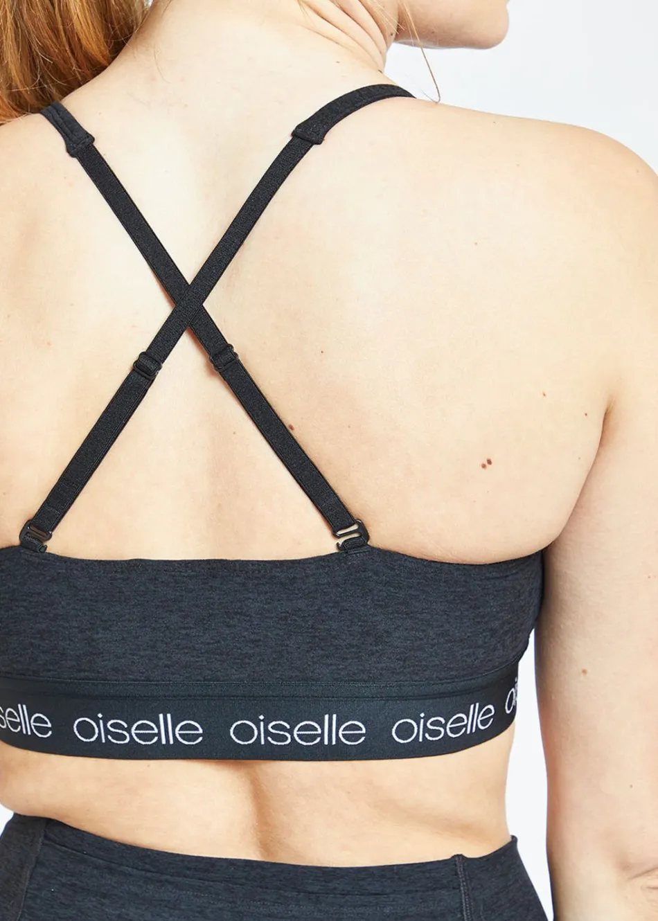 Women Oiselle Lux Scoop Neck Bralette
