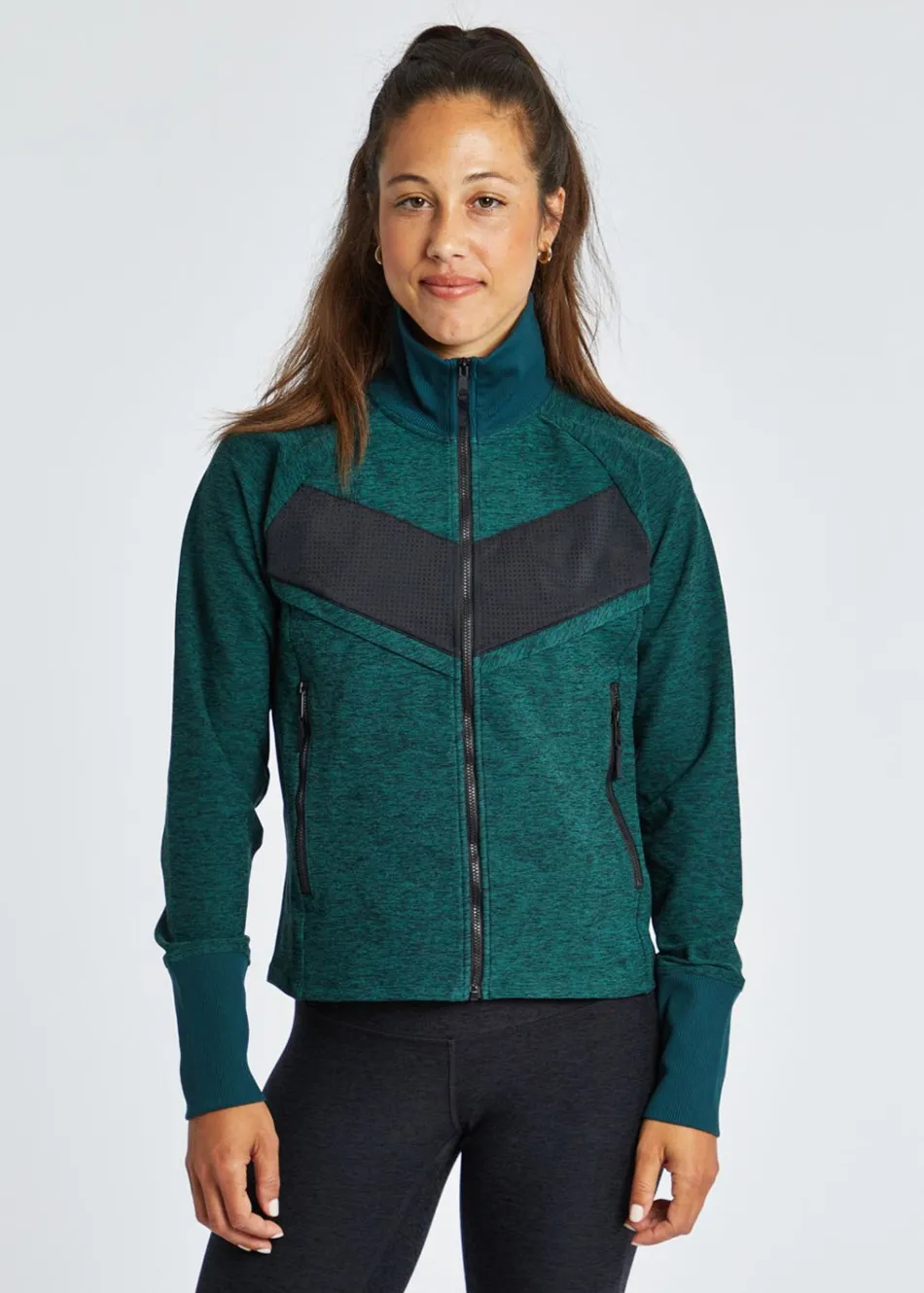 Women Oiselle Lux V Formation Track Jacket