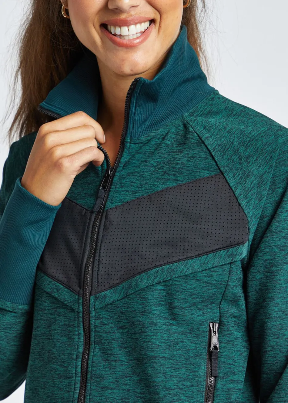 Women Oiselle Lux V Formation Track Jacket