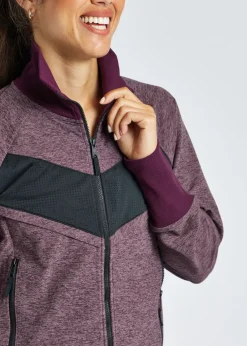 Women Oiselle Lux V Formation Track Jacket