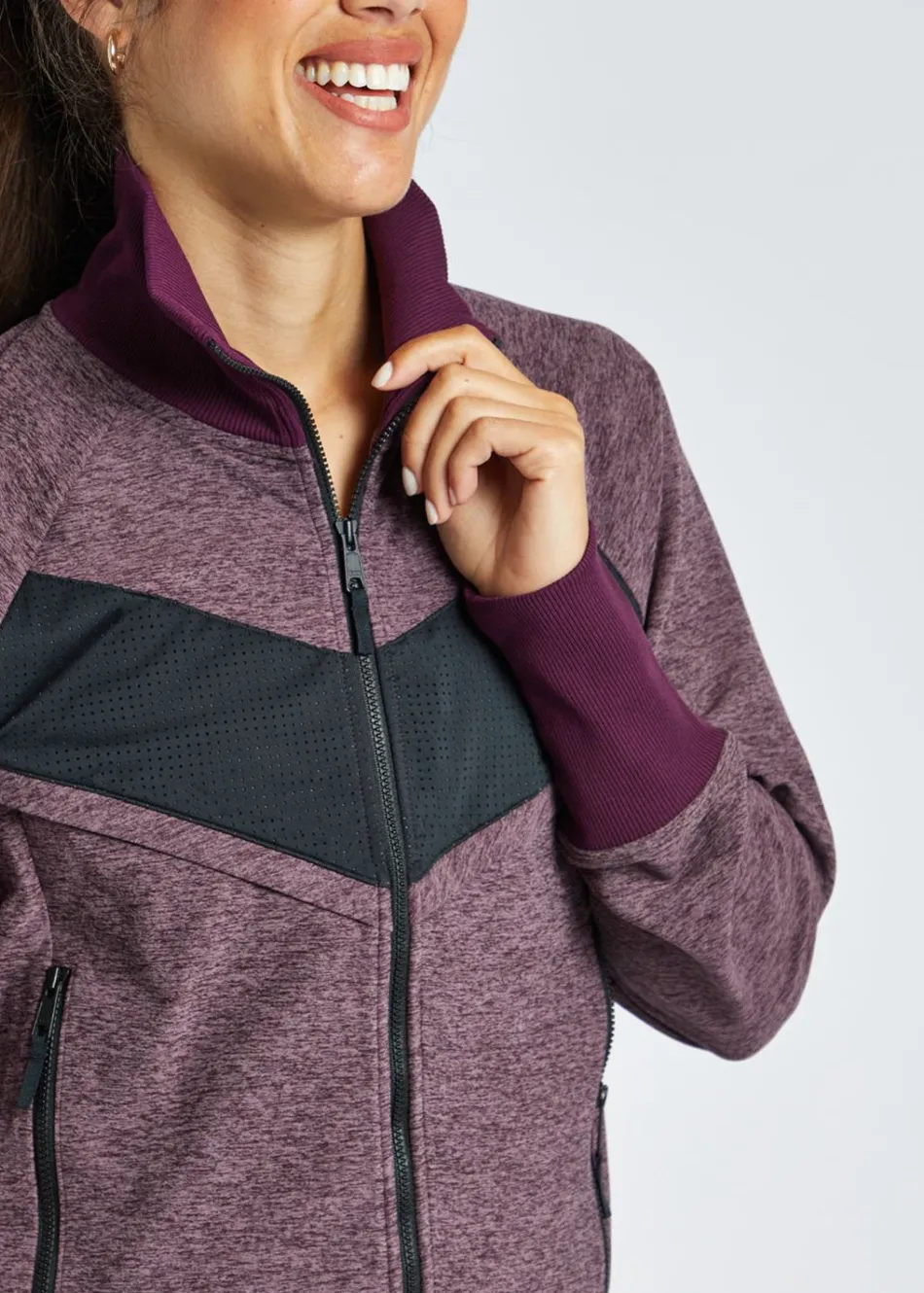 Women Oiselle Lux V Formation Track Jacket