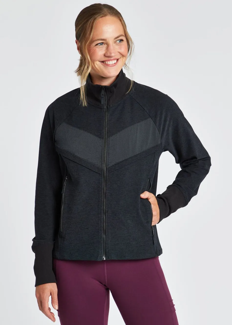 Women Oiselle Lux V Formation Track Jacket