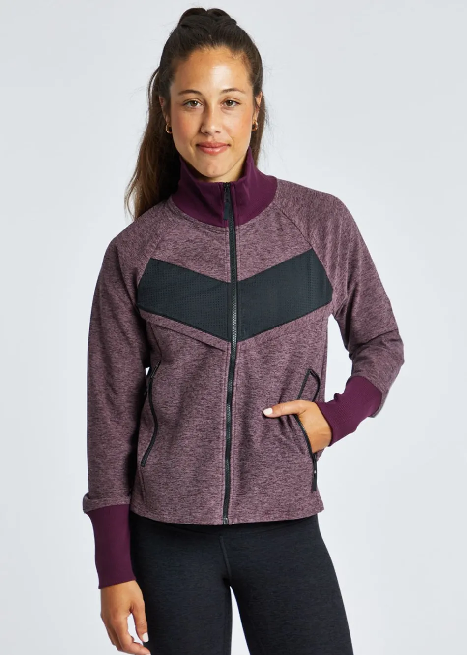 Women Oiselle Lux V Formation Track Jacket