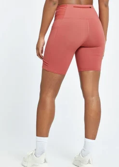 Women Oiselle Mid Length Pocket Jogger Shorts
