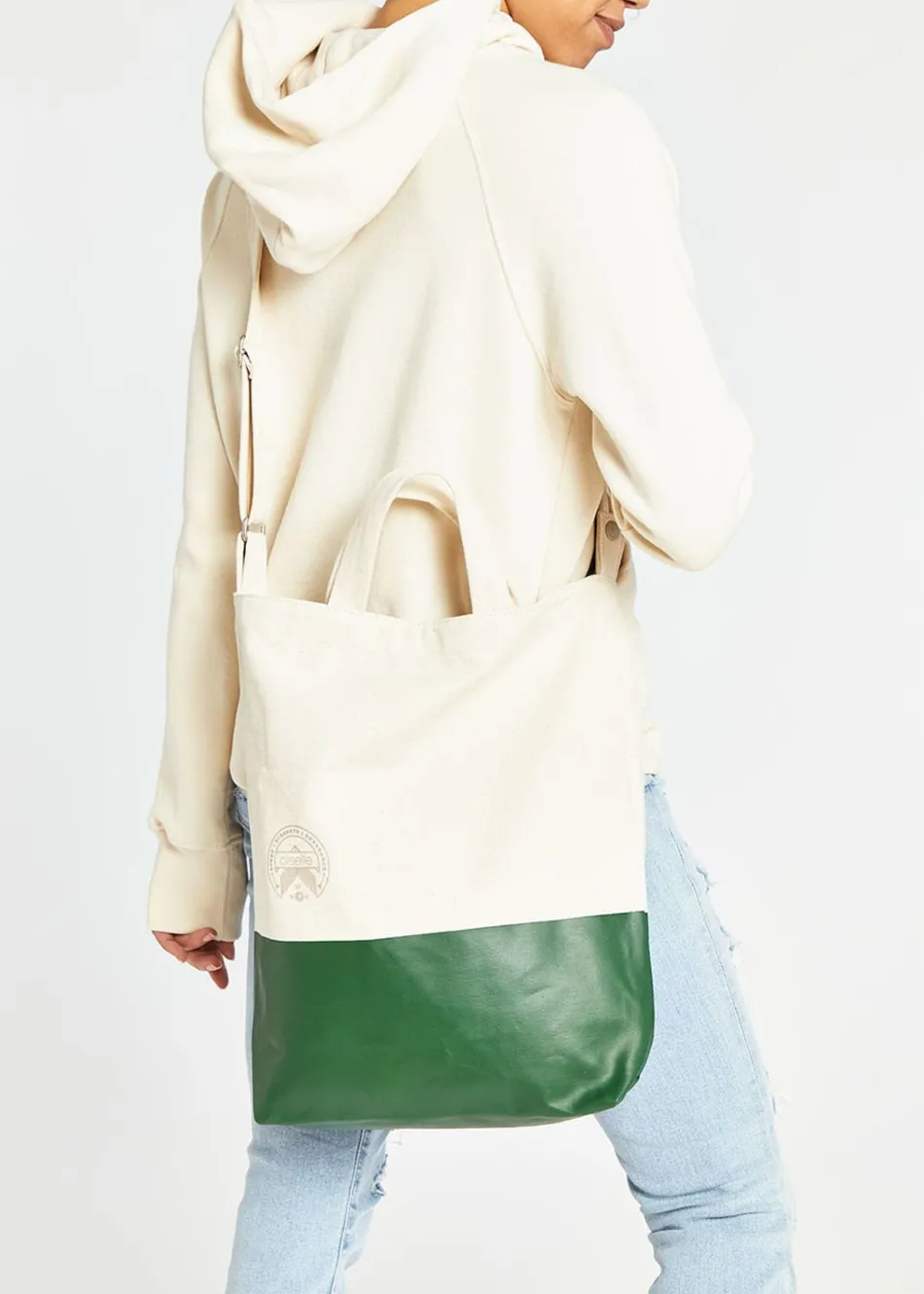 Women Oiselle Crest Tote Bag
