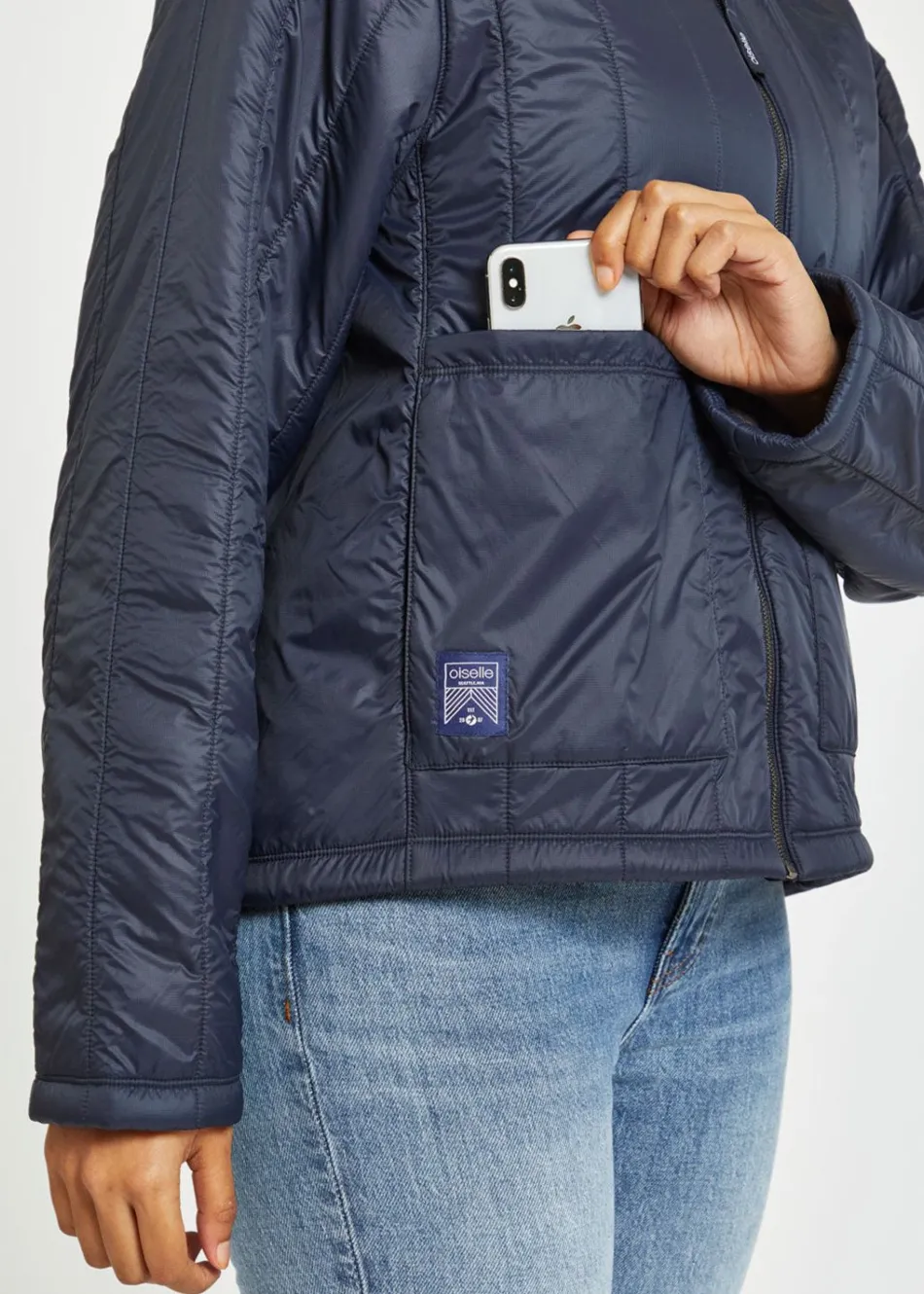 Women Oiselle Pnw Quilted Jacket