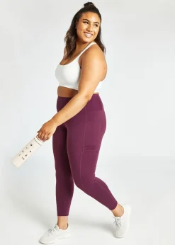 Women Oiselle Pocket Jogger 3/4 Tights