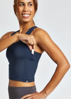 Women Oiselle Pockito Long Bra