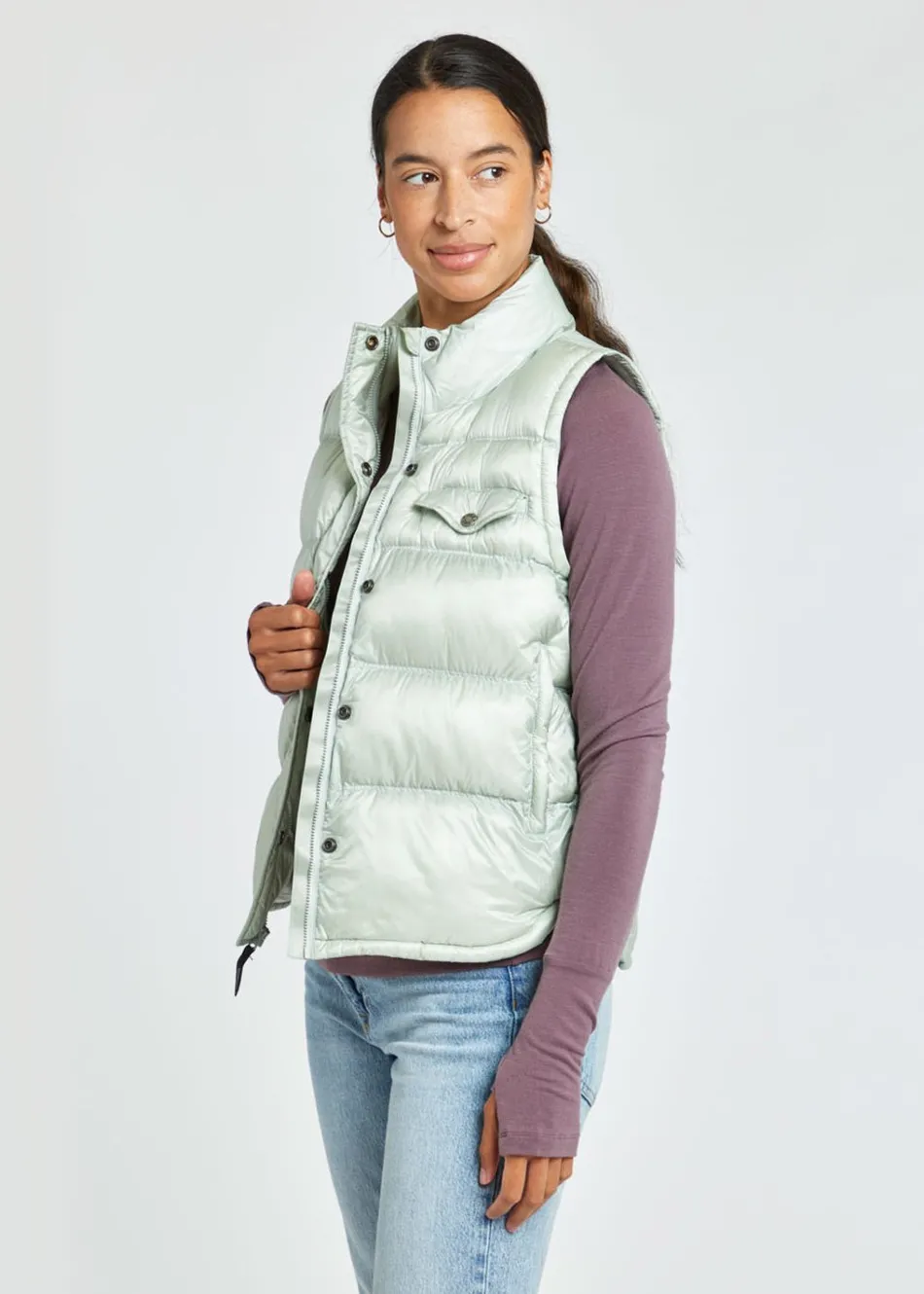 Women Oiselle Puff Queen Vest