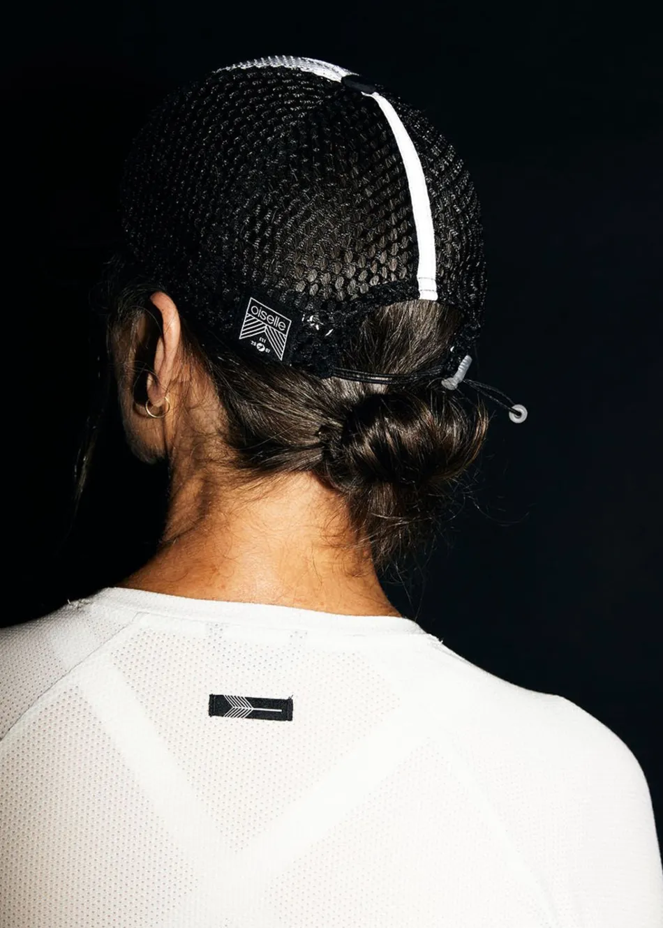 Women Oiselle Reflective Runner Trucker Hat