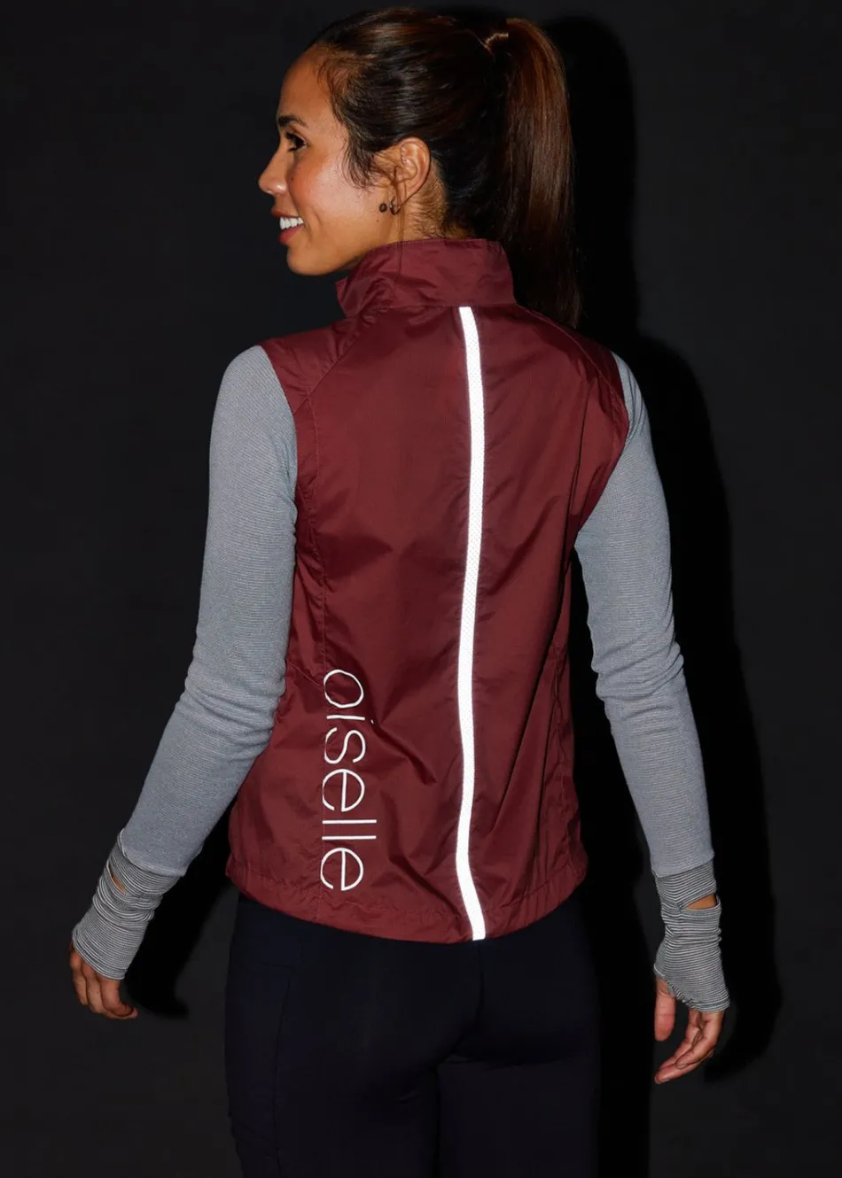 Women Oiselle Reflective Vigor Vest