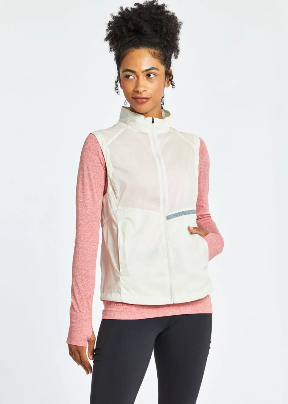 Women Oiselle Reflective Vigor Vest