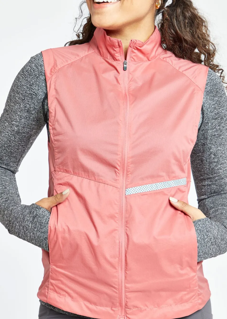 Women Oiselle Reflective Vigor Vest