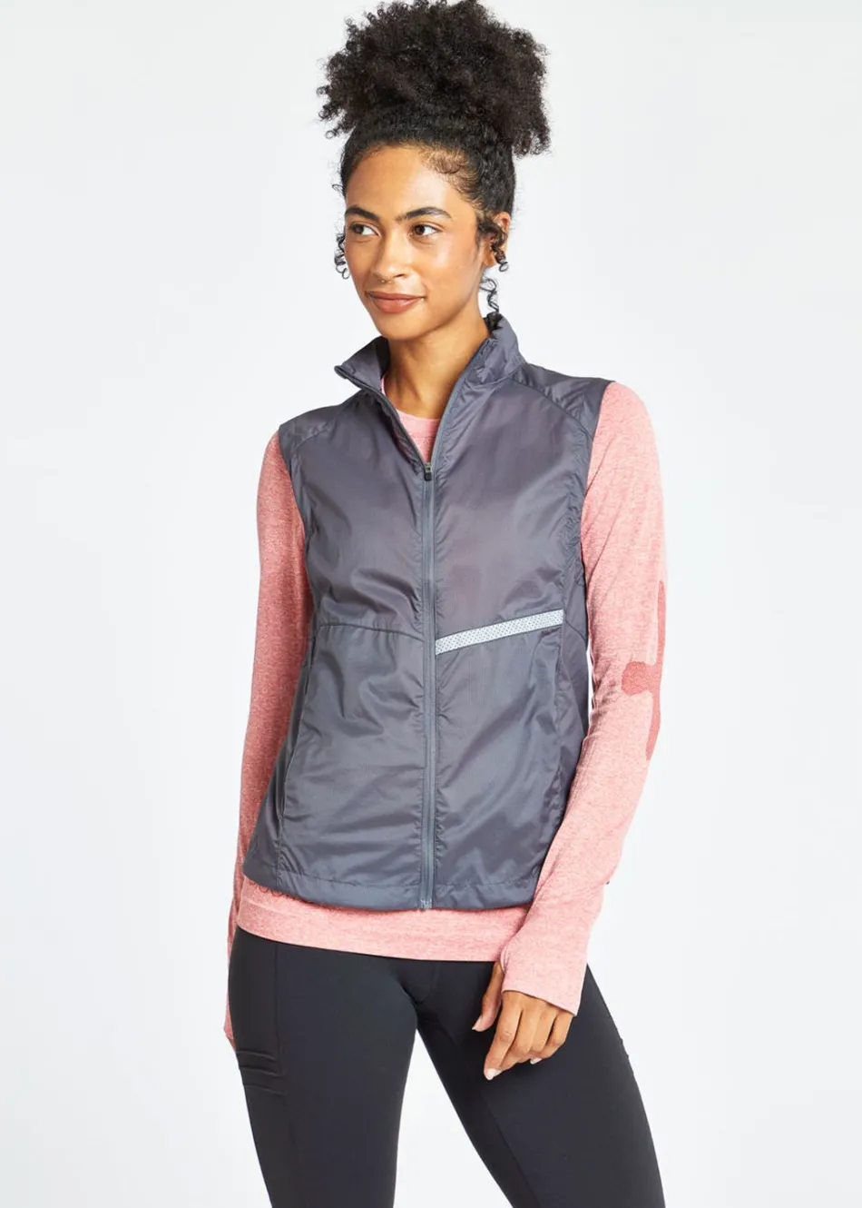Women Oiselle Reflective Vigor Vest