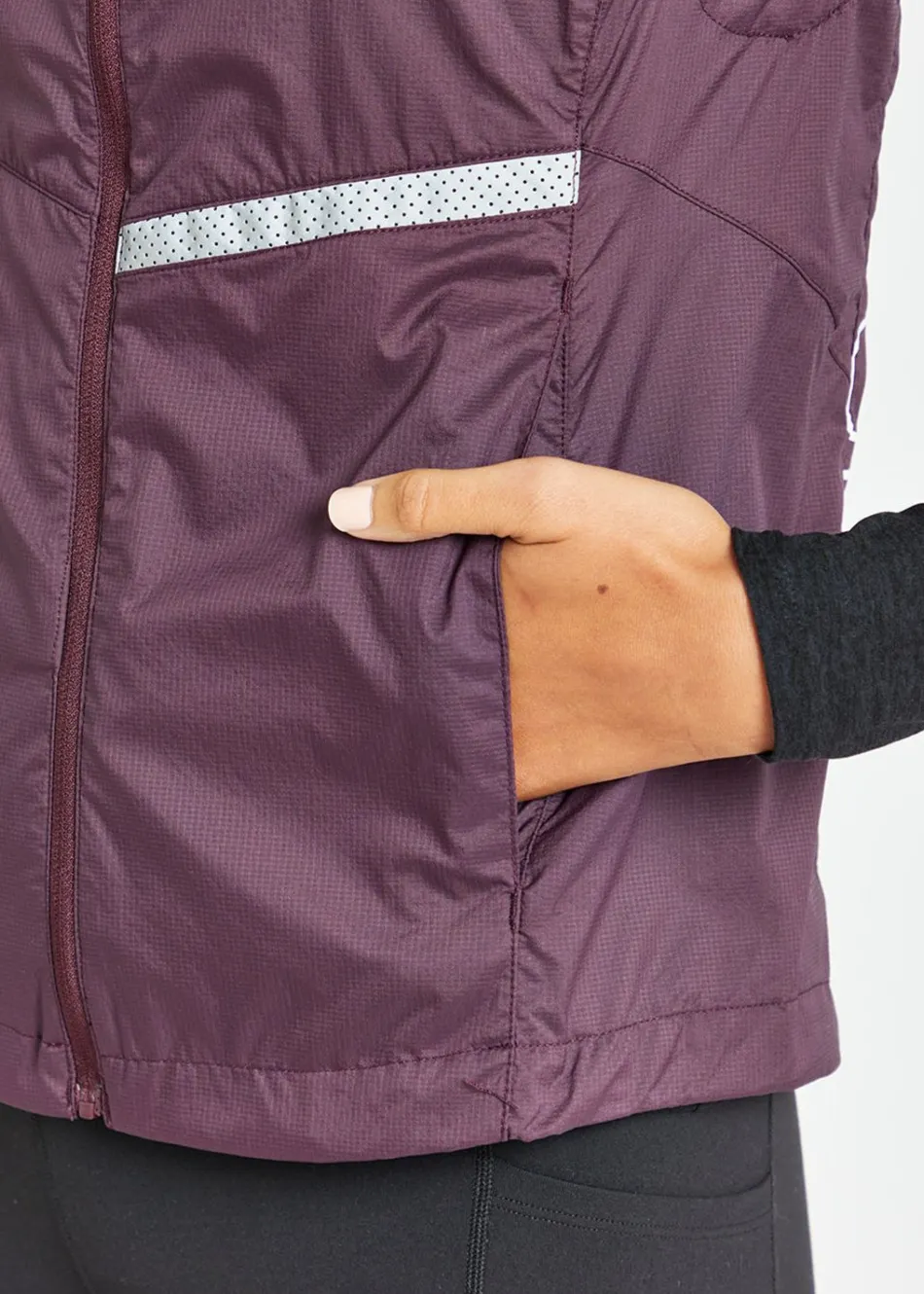 Women Oiselle Reflective Vim Anorak