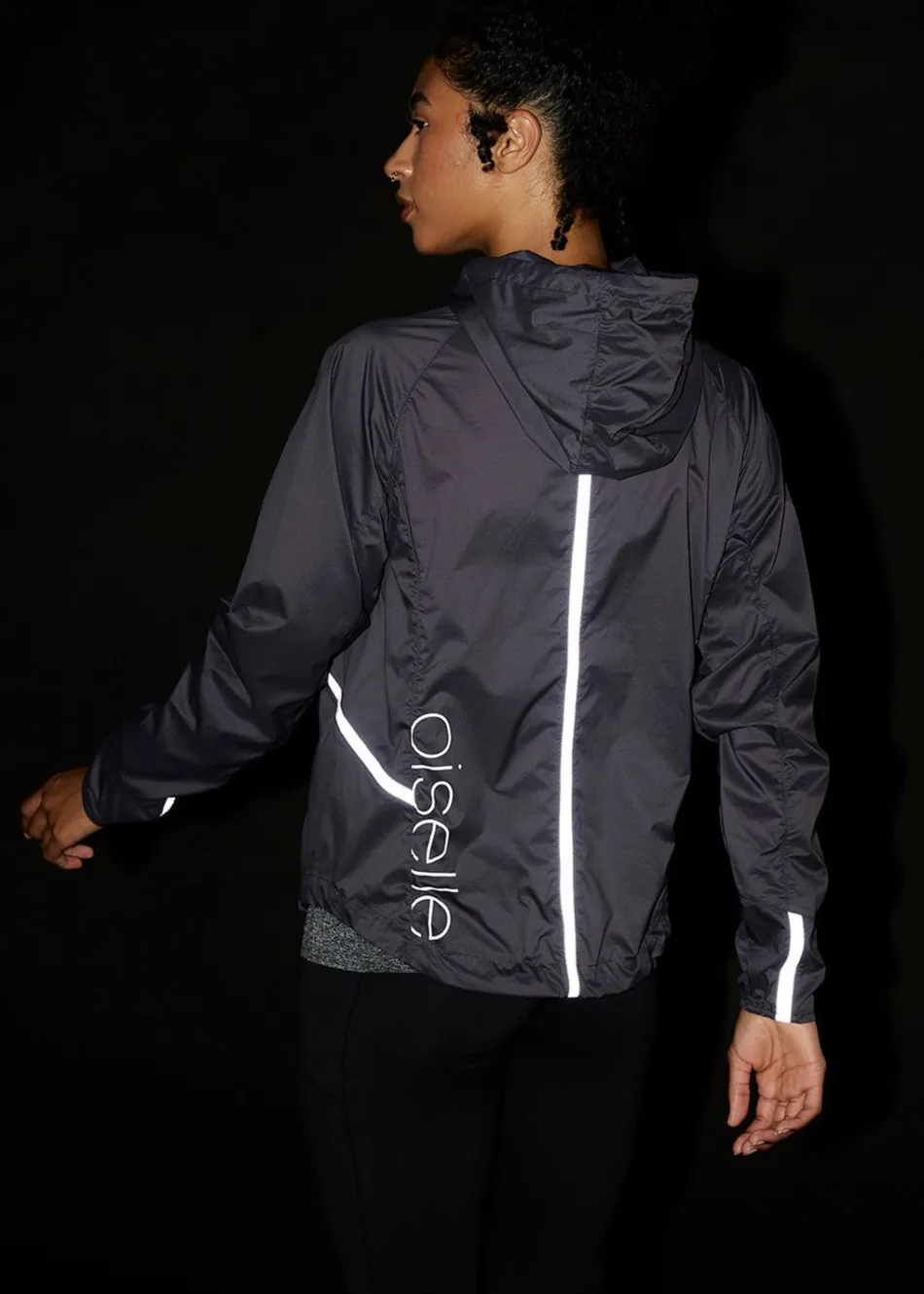 Women Oiselle Reflective Vim Anorak