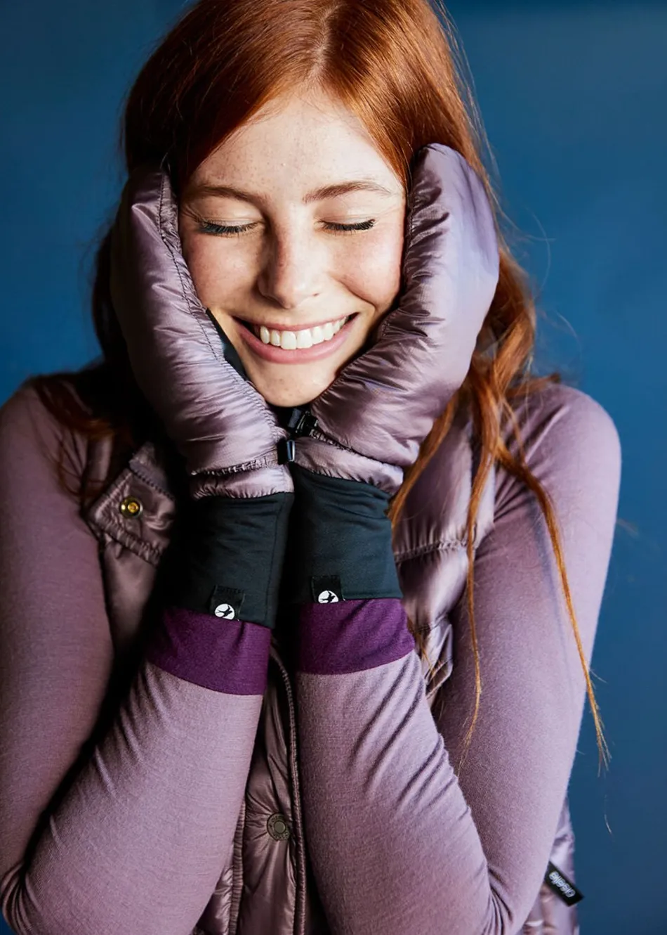 Women Oiselle Super Puff Mittens