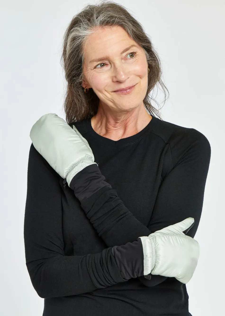 Women Oiselle Super Puff Mittens