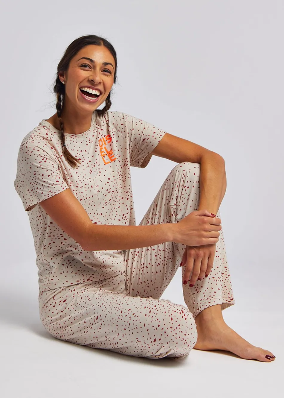 Women Oiselle Tee Lux Kami Jammie Boxy Tee