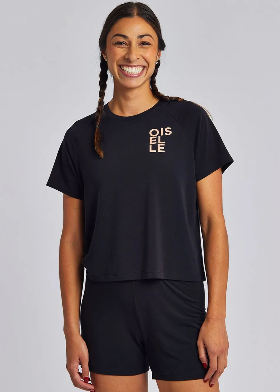 Women Oiselle Tee Lux Kami Jammie Boxy Tee