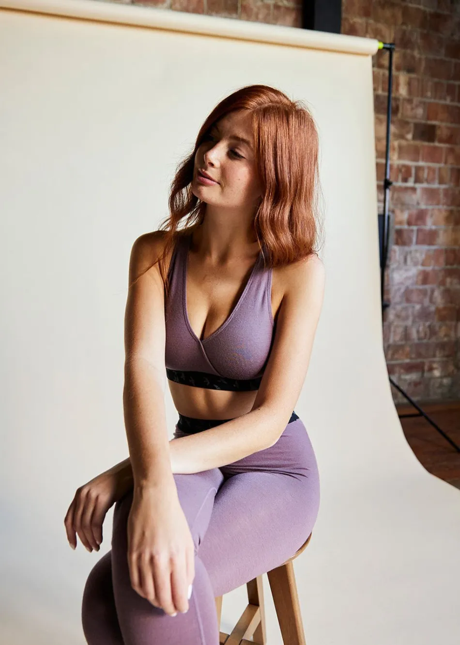 Women Oiselle Wazzie Wool Crossover Bra