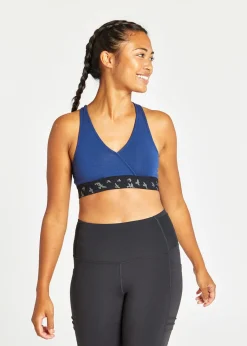 Women Oiselle Wazzie Wool Crossover Bra