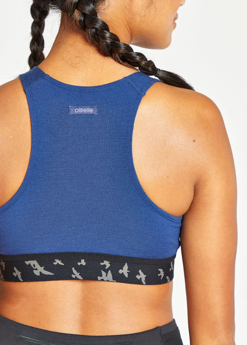 Women Oiselle Wazzie Wool Crossover Bra