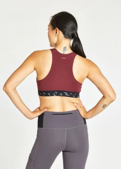 Women Oiselle Wazzie Wool Crossover Bra