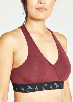 Women Oiselle Wazzie Wool Crossover Bra