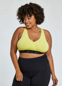 Women Oiselle Wazzie Wool Crossover Bra