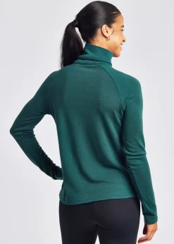 Women Oiselle Wazzie Wool Jacquard Half Zip