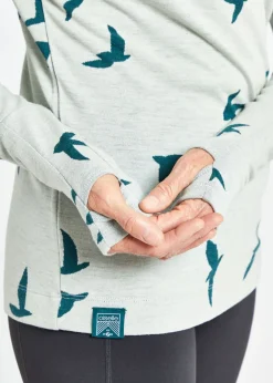 Women Oiselle Wazzie Wool Jacquard Long Sleeve