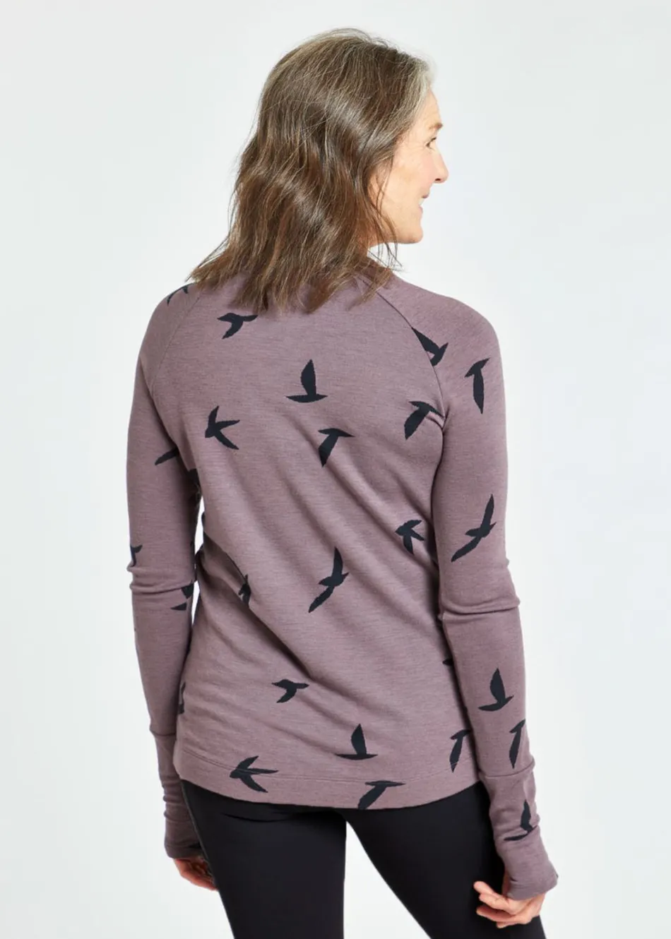 Women Oiselle Wazzie Wool Jacquard Long Sleeve