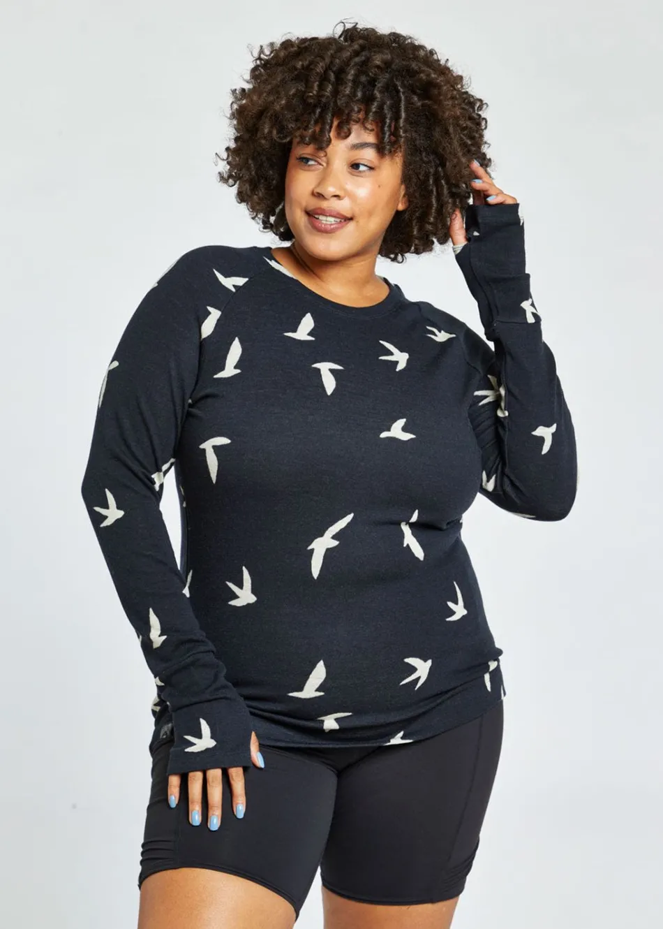 Women Oiselle Wazzie Wool Jacquard Long Sleeve