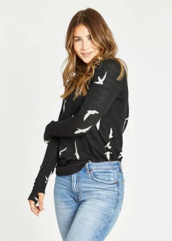 Women Oiselle Wazzie Wool Jacquard Long Sleeve